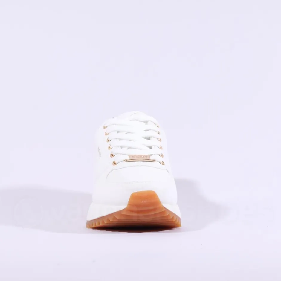 Women Tommy Bowe Ladies Braaten Waffle Trainer - White Leopard