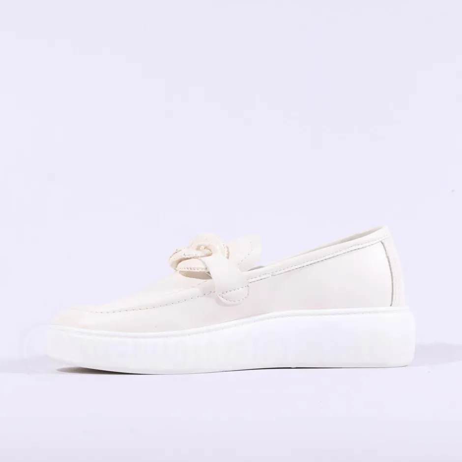 Women Tommy Bowe Ladies Budds Slip On Wedge - Off White