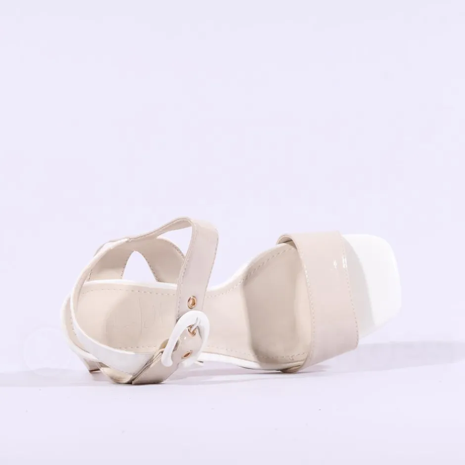 Women Una Healy But I Do High Heel Sandal - Beige White