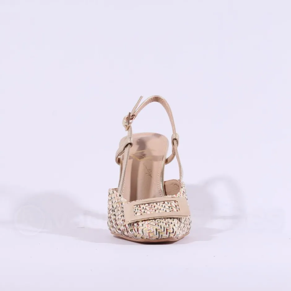 Women Una Healy Candy Man Brooch Slingback - Aztec