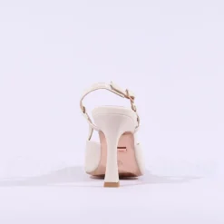 Women Una Healy Candy Man Brooch Slingback - Cream