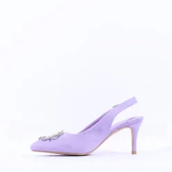 Women Sorento Castle Dargan Brooch Slingback - Lilac