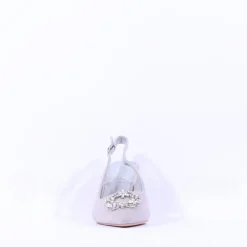 Women Sorento Castle Dargan Brooch Slingback - Silver