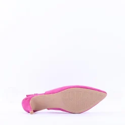Women Sorento Castle Dargan Brooch Slingback - Fuchsia