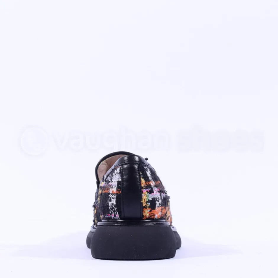 Women Marian Chunky Sole Knit Loafer - Black Multi