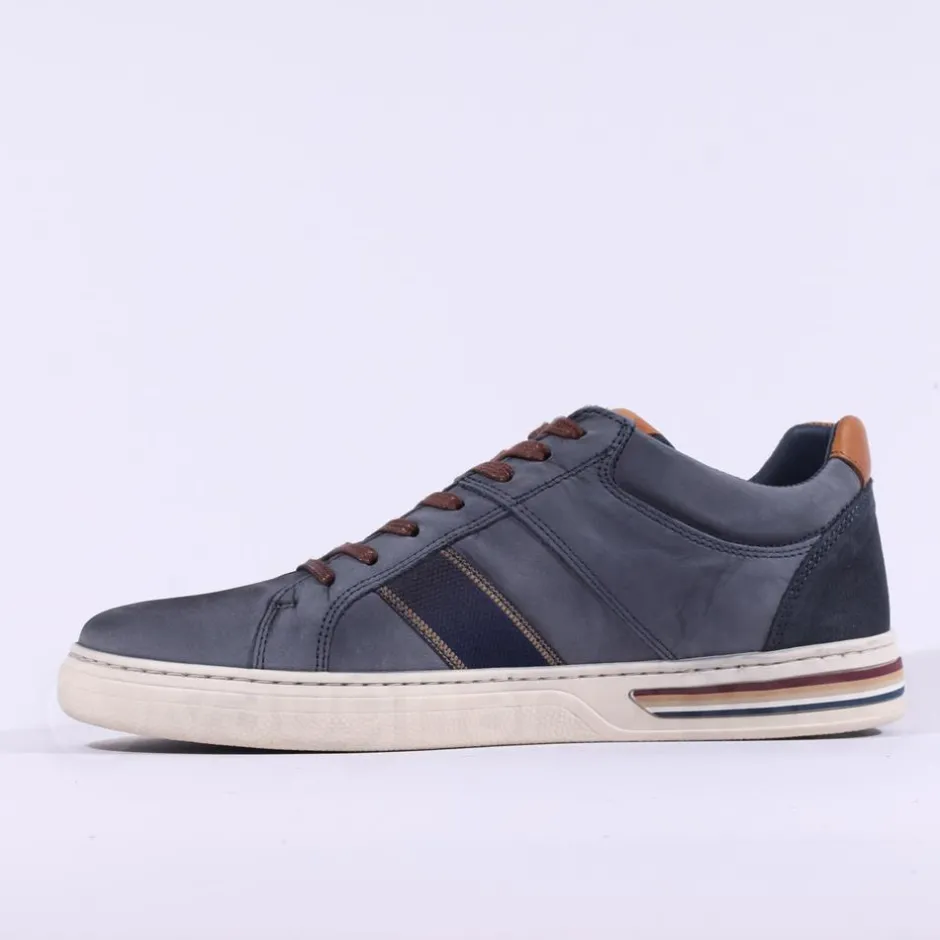 Tommy Bowe Cima Laced Casual Shoe - Blue Nubuck