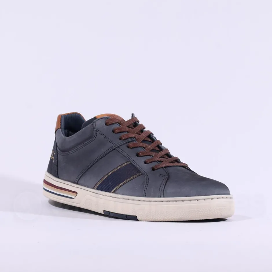 Tommy Bowe Cima Laced Casual Shoe - Blue Nubuck