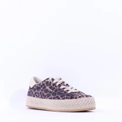 Women Tamaris Cinda Platform Trim Trainer - Leopard Skin