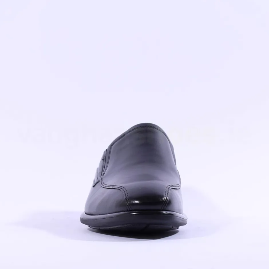 Ecco Men Citytray Slip On Shoe - Black Leather