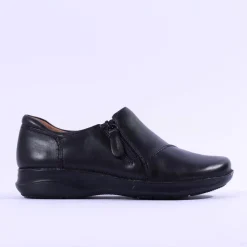 Women Clarks Women Clarks Appley Zip - Black