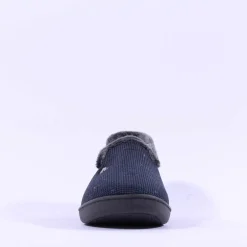 Plumaflex Men Closed House Slipper - Navy Grey