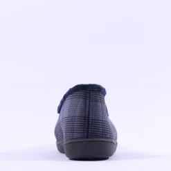 Plumaflex Men Closed House Slipper - Navy Combi