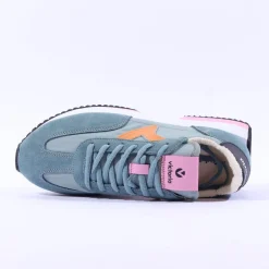 Women Victoria Cosmos Waffle Nylon Trainer - Jade