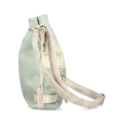 Rieker Crossbody Shimmer Bag - Green Gold Combi