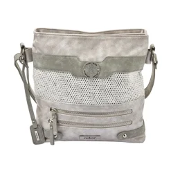 Rieker Crossbody Shimmer Bag - Silver Shimmer