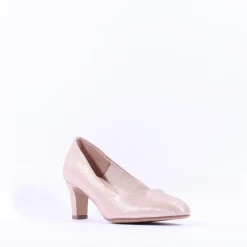 Women Tamaris Daenerys Classic Mid Heel - Rose Metallic