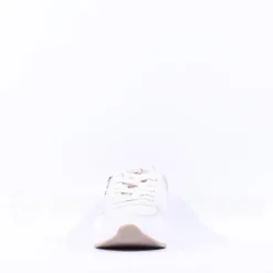 Women Tamaris Daki Side Zip Lace Trainer - Off White Combi