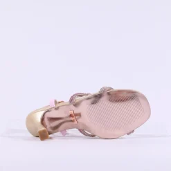 Women Una Healy Dancin In The Dark Heel - Pink Gold
