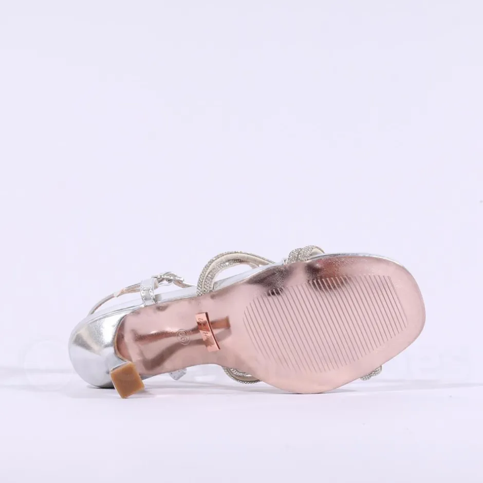Women Una Healy Dancin In The Dark Heel - Silver