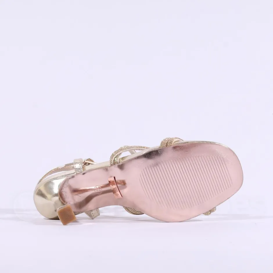 Women Una Healy Dancin In The Dark Heel - Gold