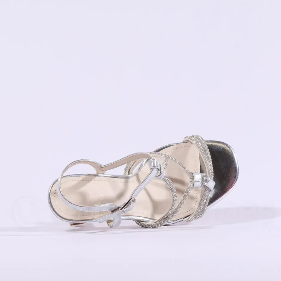 Women Una Healy Dancin In The Dark Heel - Silver