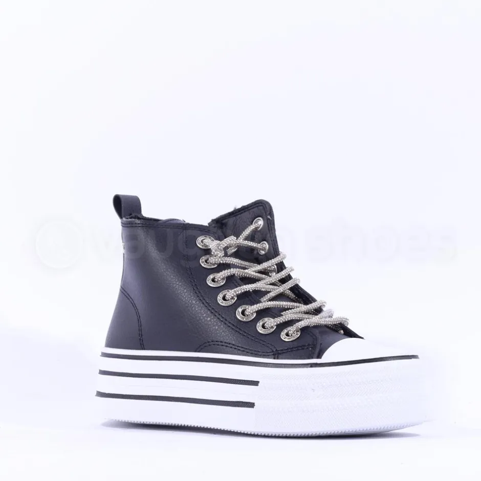 Women Una Healy Danger Zone Hi-Top Boot - Black