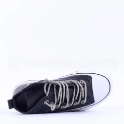 Women Una Healy Danger Zone Hi-Top Boot - Black