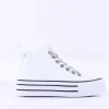 Women Una Healy Danger Zone Hi-Top Boot - Ivory