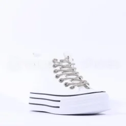 Women Una Healy Danger Zone Hi-Top Boot - Ivory