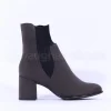 Women Marco Tozzi Delo Block Heel Sock Boot - Anthracite