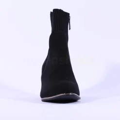 Women Marco Tozzi Delo Block Heel Sock Boot - Black