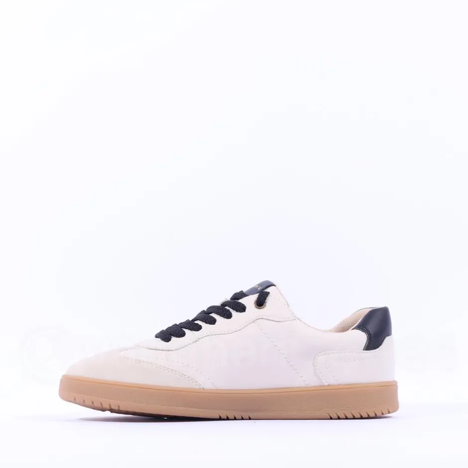 Women S.Oliver Dinho Gumsole Trainer - Nude Combi