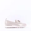 Women Tamaris Diona Slip On Link Wedge - Champagne