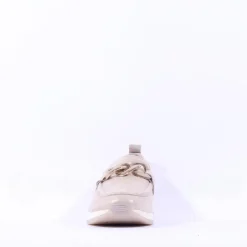 Women Tamaris Diona Slip On Link Wedge - Champagne