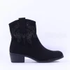 Women Marco Tozzi Drema Western Stud Boot - Black
