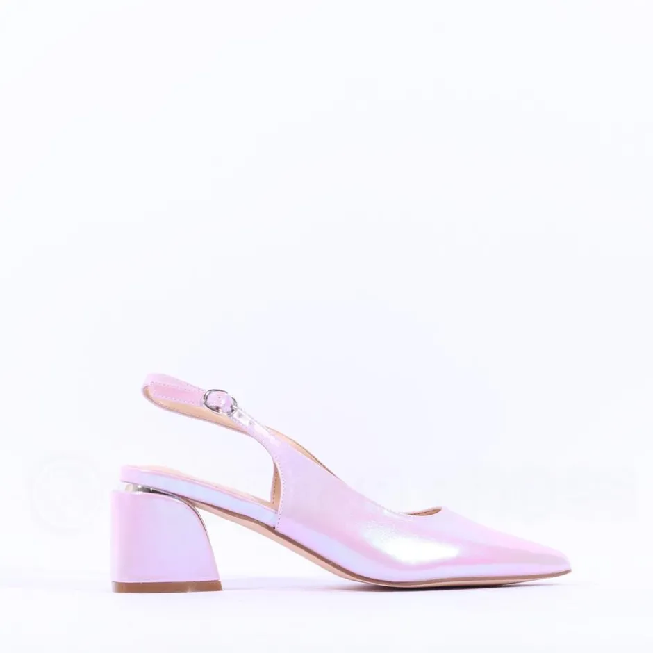 Women Sorento Dromhall Slingback Block Heel - Lilac