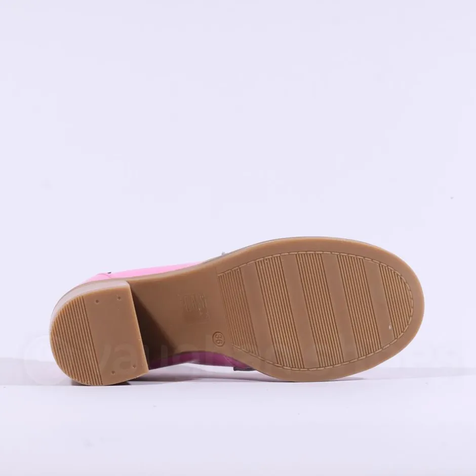Women Marco Moreo Dubai Block Heel Loafer - Pink Patent