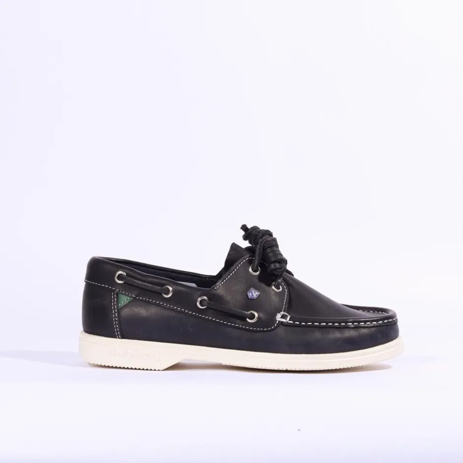 Women Dubarry Women Dubarry Admirals 'Dubes' Deck Shoe - Navy Leather