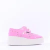 Women Marco Moreo Dublin Stud Lace Wedge - Pink Patent