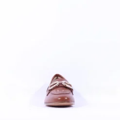 Women Caprice Eva Classic Link Loafer - Cognac Leather