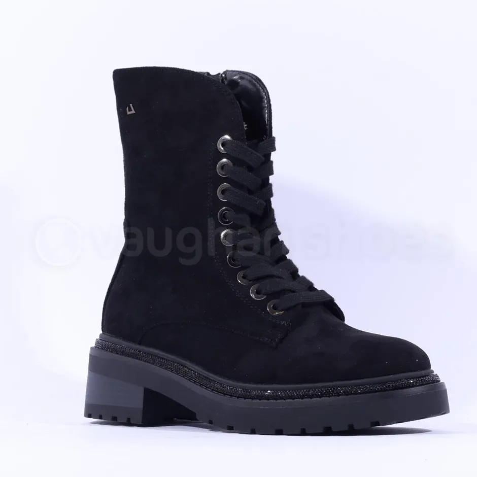 Women Una Healy Everlasting Love Gem Boot - Black Sparkle