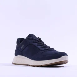 Women Ecco Women Exostride Goretex - Navy Nubuck