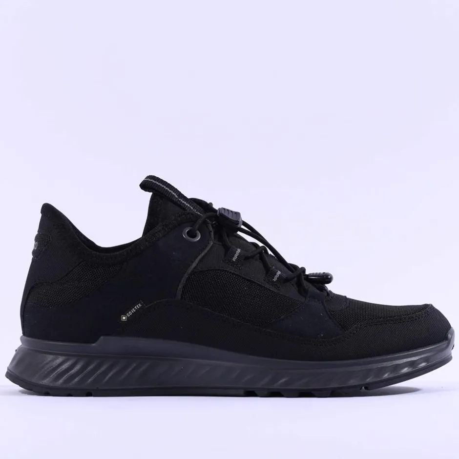Women Ecco Women Exostride Goretex Shoe - Black Combi