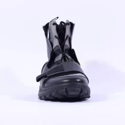 Ecco Men Exostrike Boot Velcro Straps - Black Grey