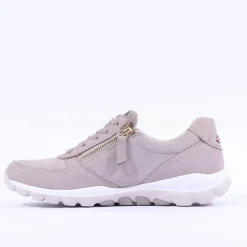 Women Gabor Fantastic Rolling Soft Twin Zip - Beige Shimmer