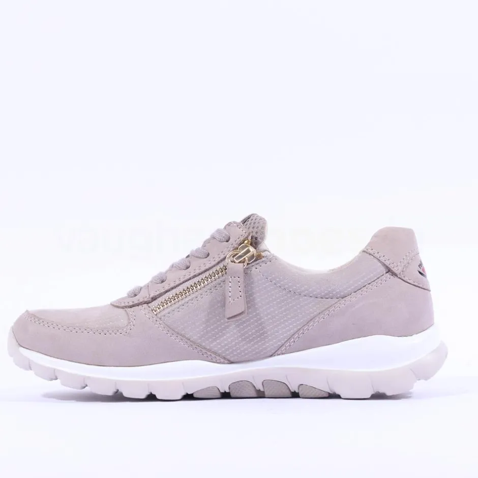 Women Gabor Fantastic Rolling Soft Twin Zip - Beige Shimmer