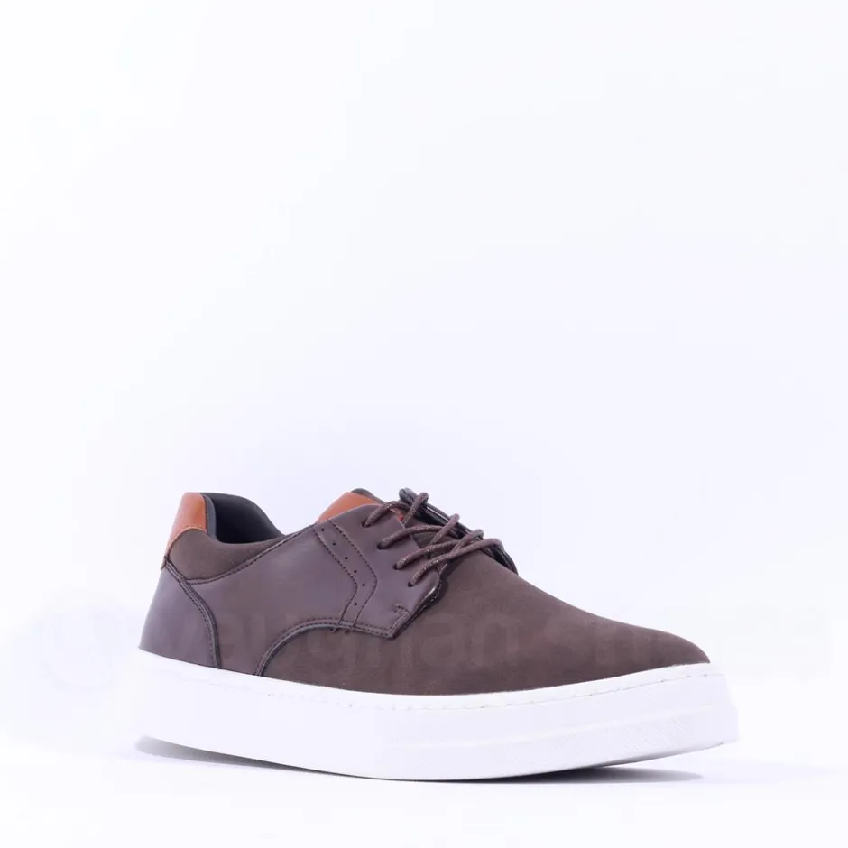 6th Sense Fiji Casual Laced Shoe - Coffee