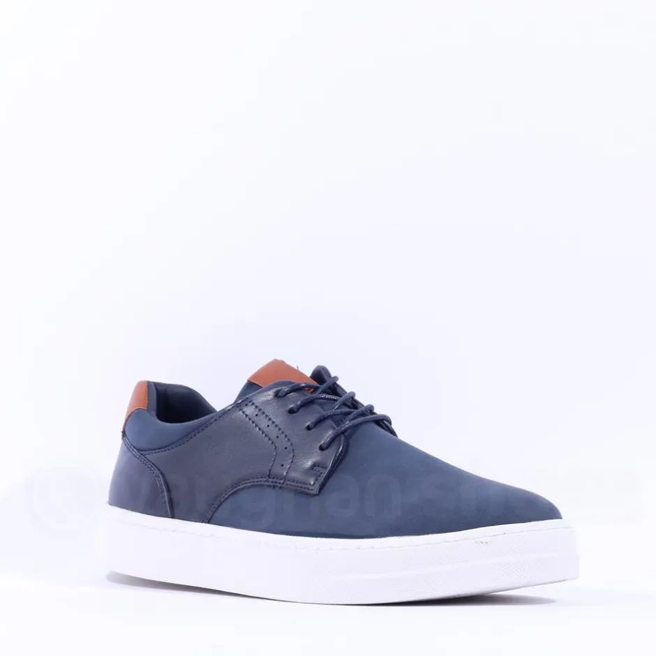 6th Sense Fiji Casual Laced Shoe - Navy