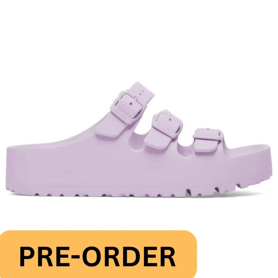 Women Birkenstock Florida Flex Platform Eva - Crocus
