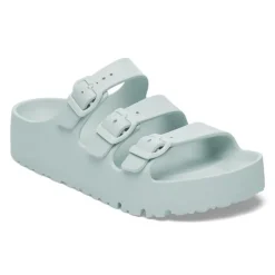 Women Birkenstock Florida Flex Platform Eva - Surf Green
